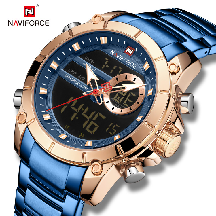 NaviForce - M91 Blue Gold Edition