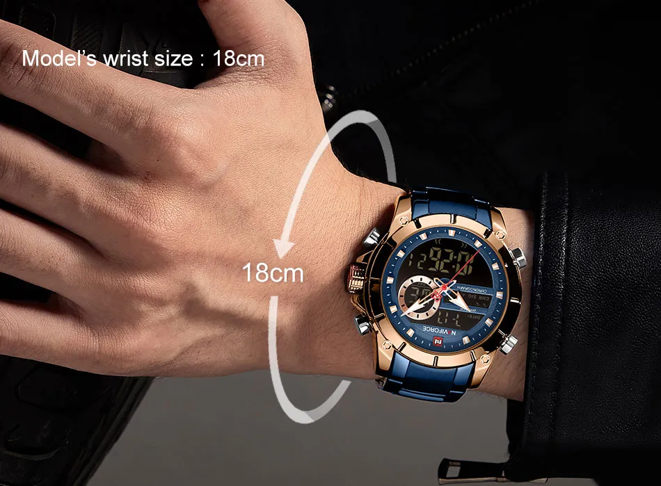 NaviForce - M91 Blue Gold Edition