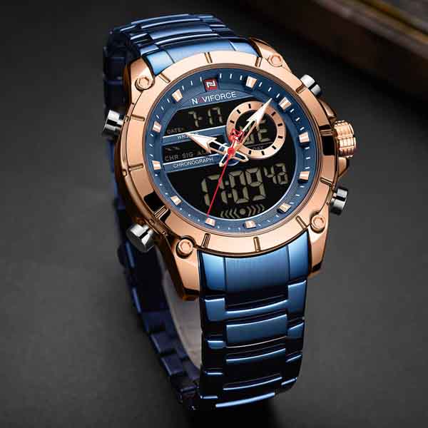 NaviForce - M91 Blue Gold Edition