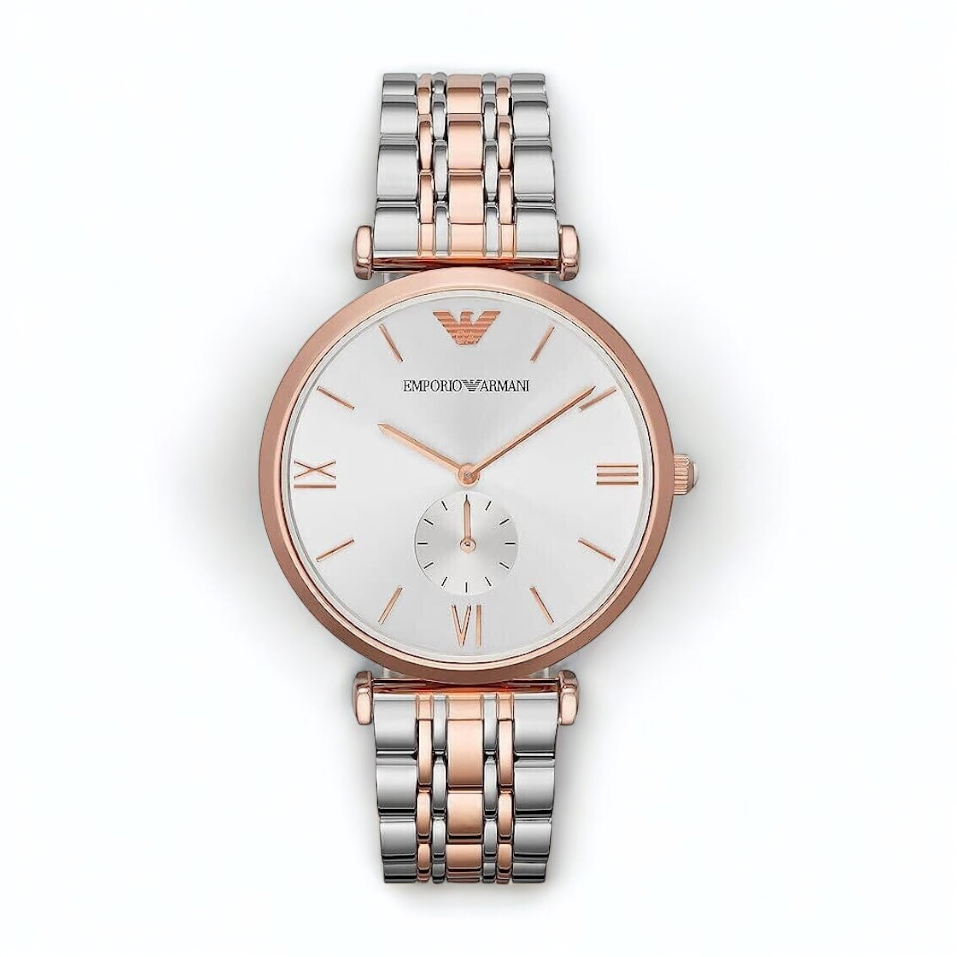 Emporio Armani - Silver Dial Two-tone AR1677