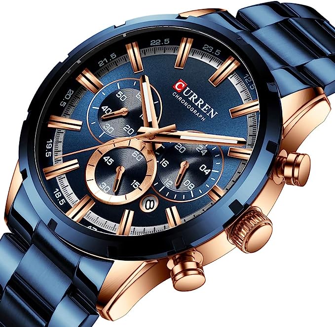 CURREN – C355 Blue Gold Edition