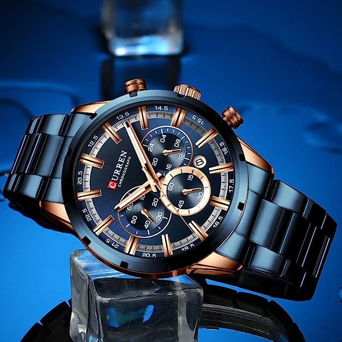 CURREN – C355 Blue Gold Edition