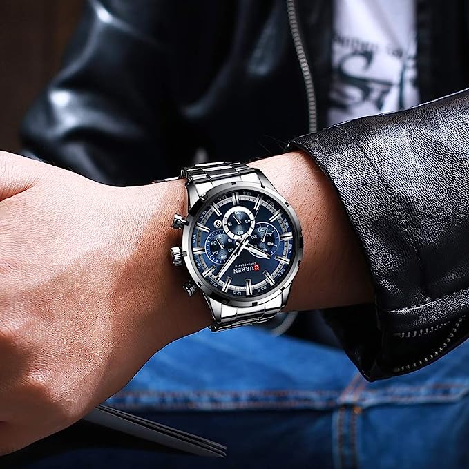 CURREN - C355 Blue Dial