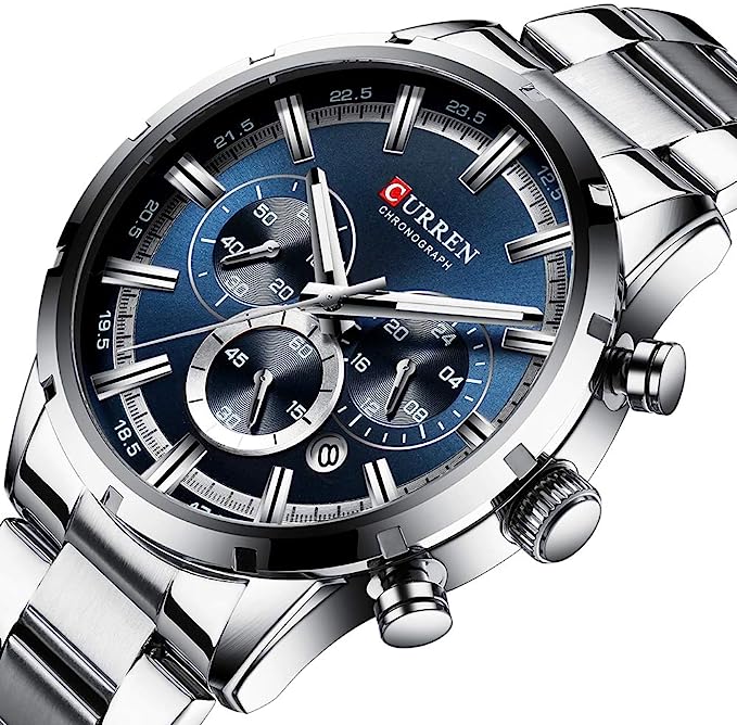 CURREN - C355 Blue Dial