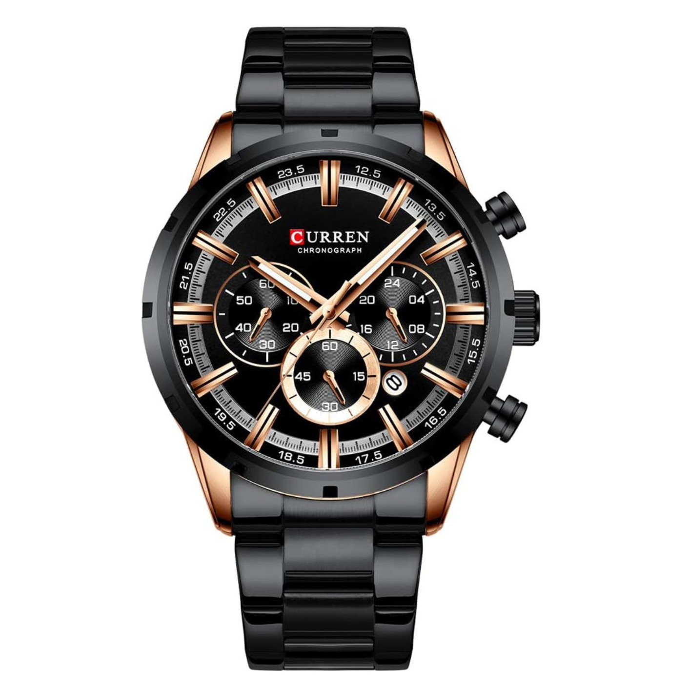 CURREN - C355 Black & Gold Edition