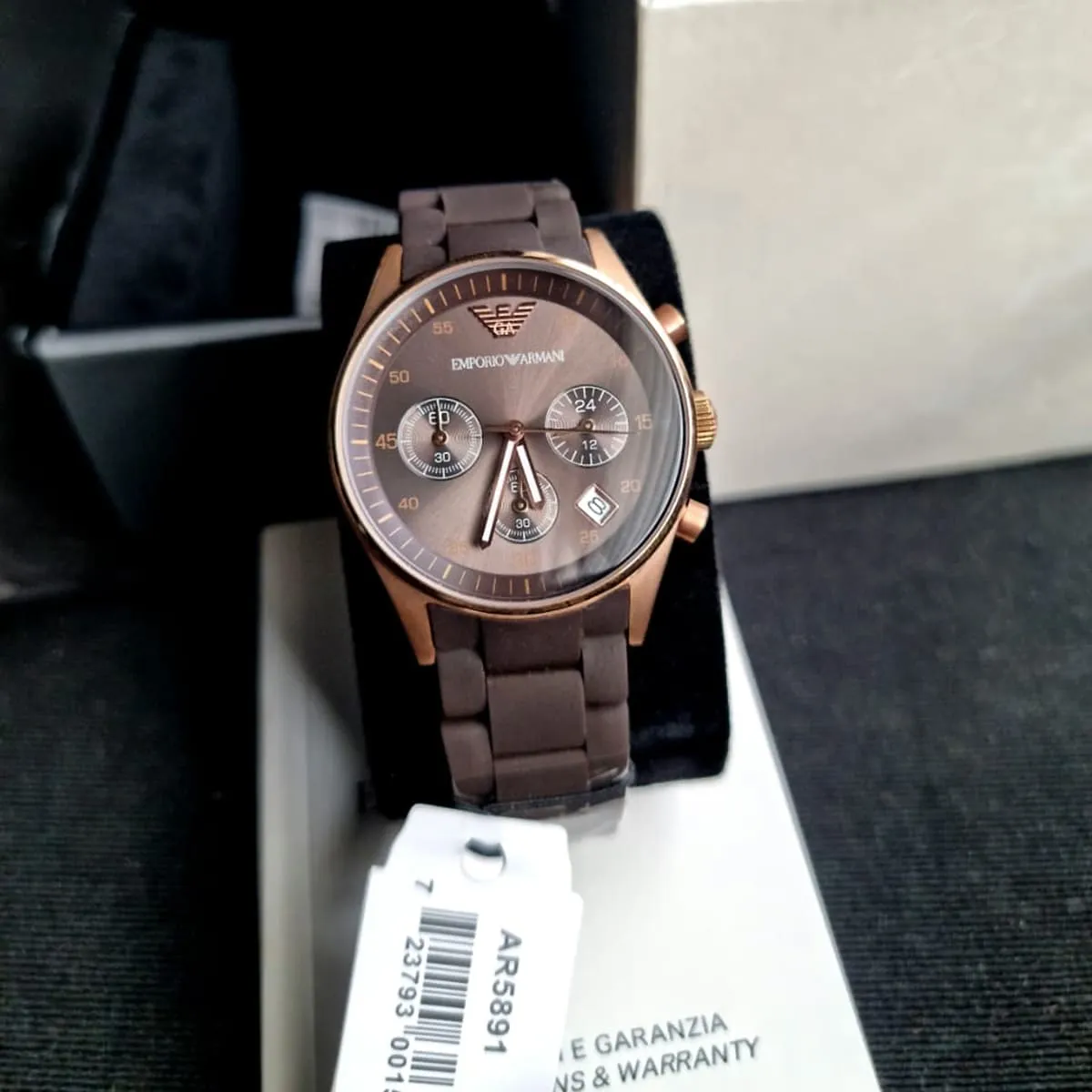 Emporio Armani - Tazio Medium AR5891 Pour Femme