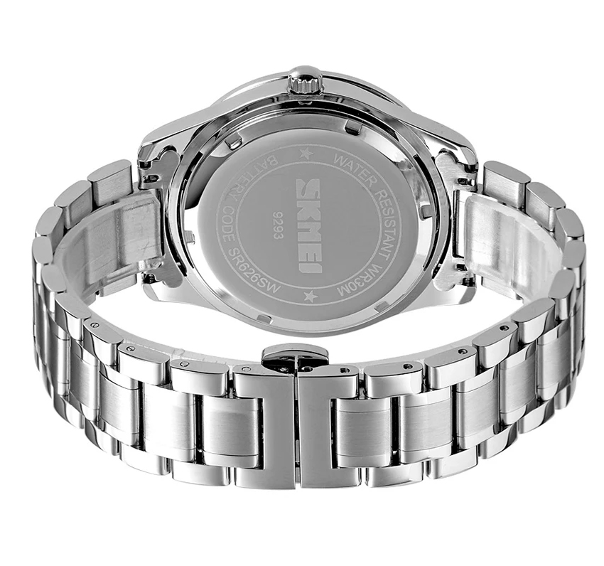 SKMEI - S92 Silver Black Edition