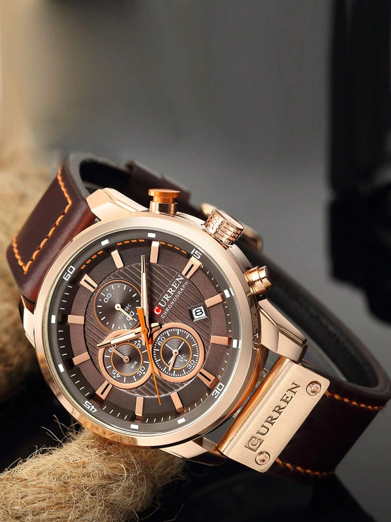 CURREN - M90 Brown Gold Deluxe Edition