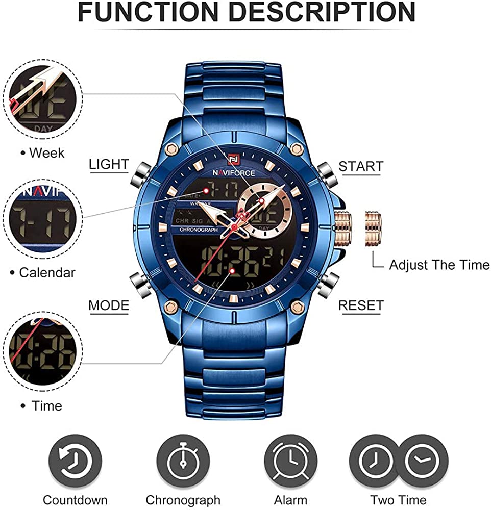 NaviForce - M91 Blue Edition