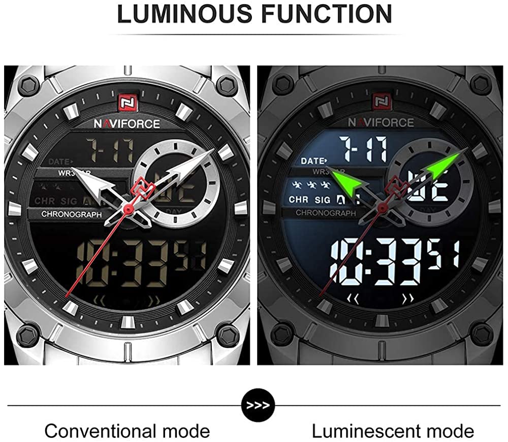 NaviForce - M91 Silver Edition
