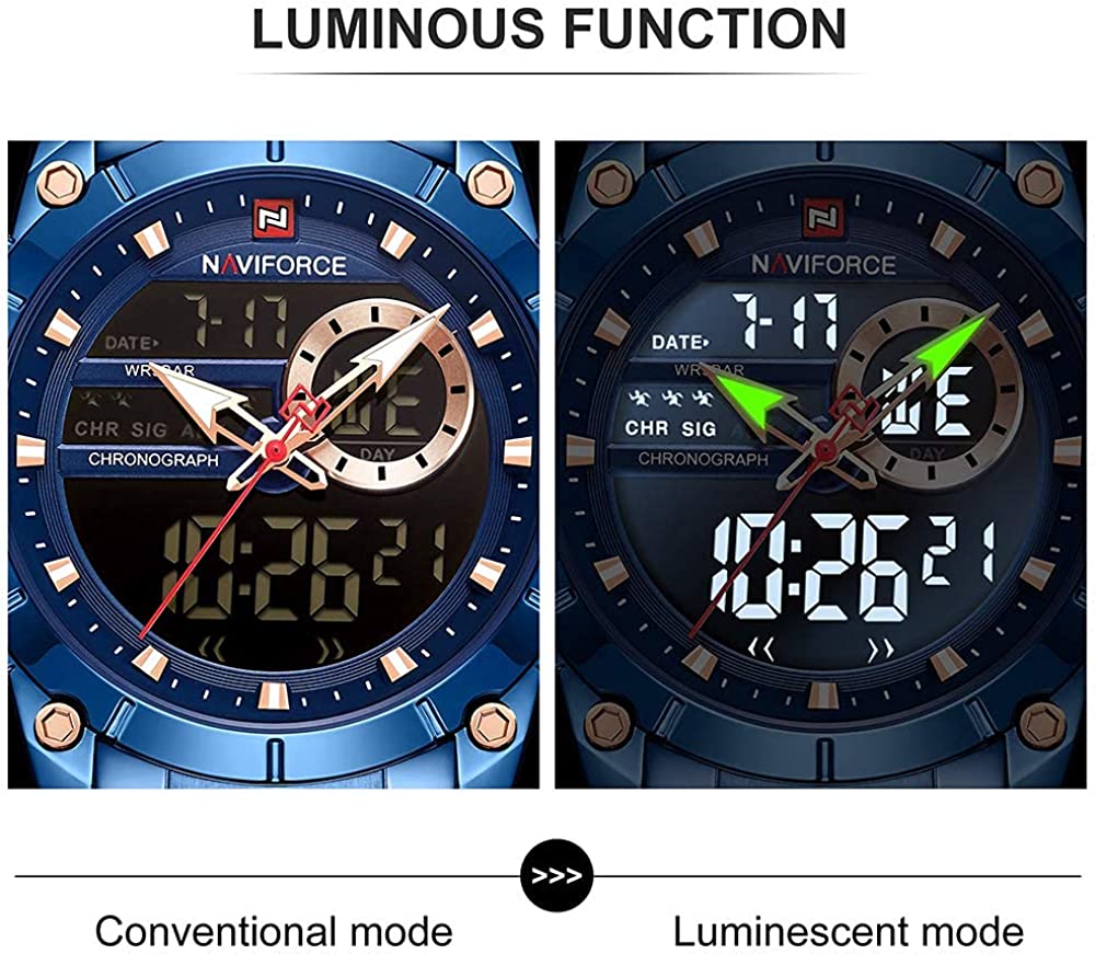 NaviForce - M91 Blue Edition