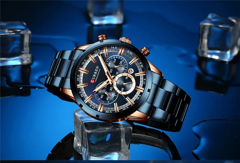 CURREN - M55 Gold Blue Edition