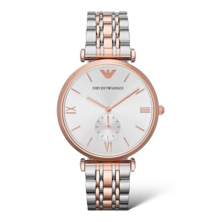 Emporio Armani - Silver Dial Two-tone AR1677